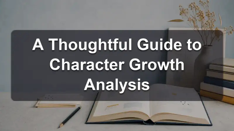 Character growth analysis method