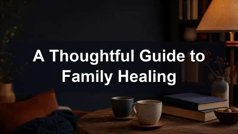 A guide to family healing, reading recommendations