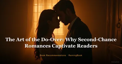 Two people reuniting in a nostalgic setting, representing the emotional journey of second-chance romance stories with warm, romantic lighting.
