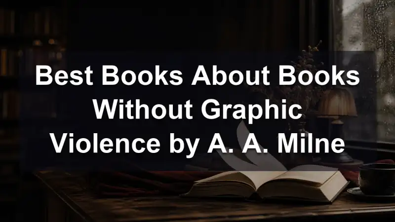 A. A. Milne books without graphic violence reading guide