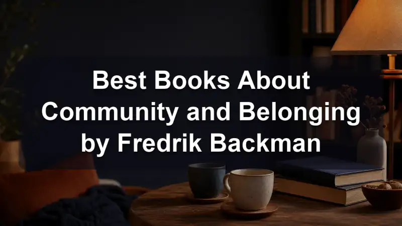 Fredrik Backman books about community and belonging