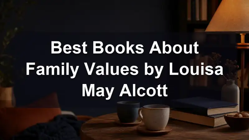 Louisa May Alcott books about family values