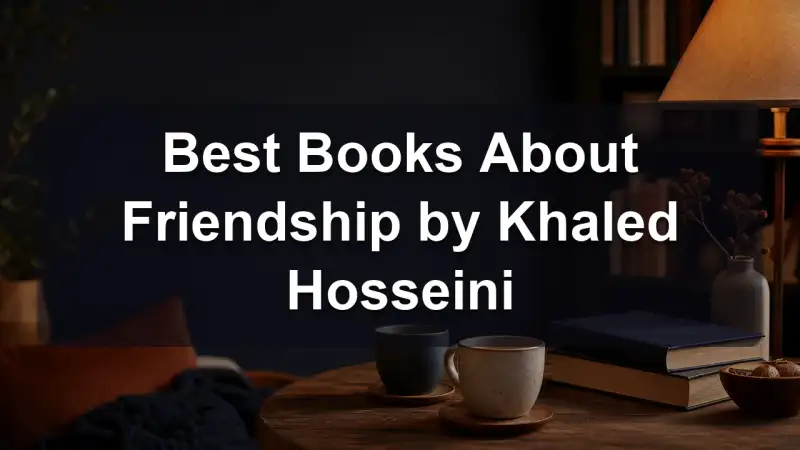 Khaled Hosseini books about friendship