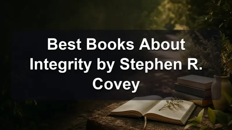 Books about integrity and character together