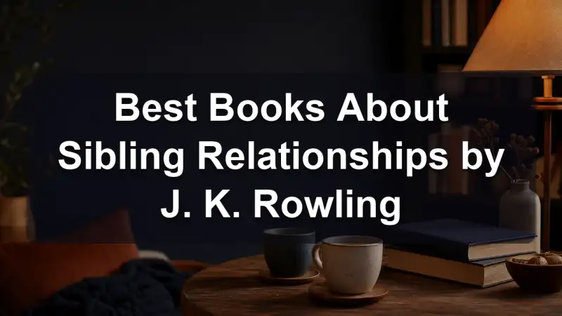 J. K. Rowling books about sibling relationships