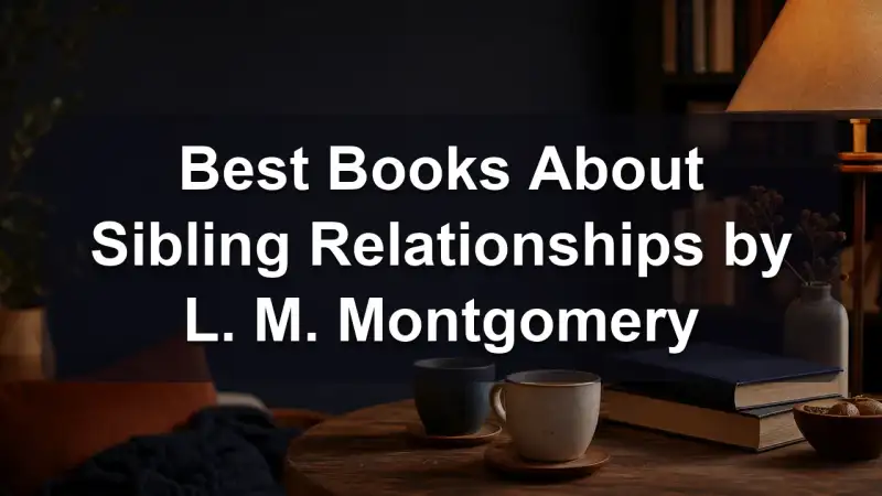 L. M. Montgomery books about sibling relationships