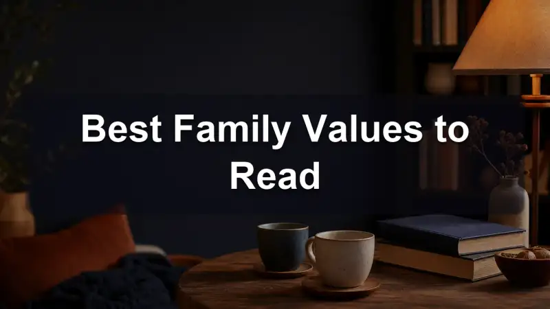 Family books together on a table, reading recommendations