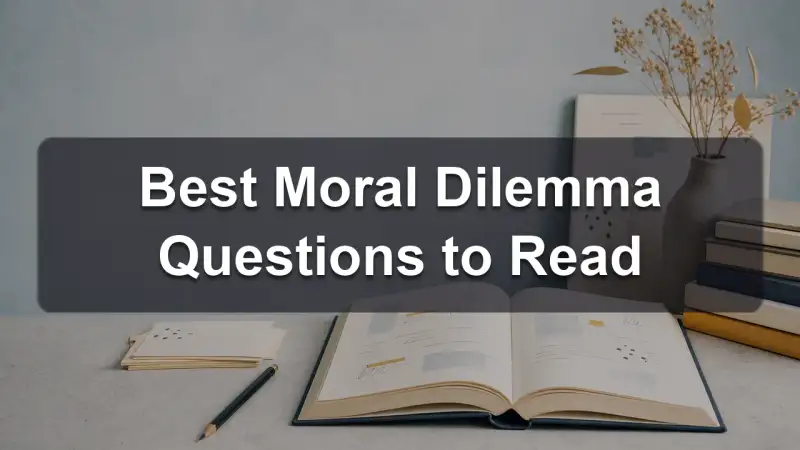 Moral dilemma questions reading guide