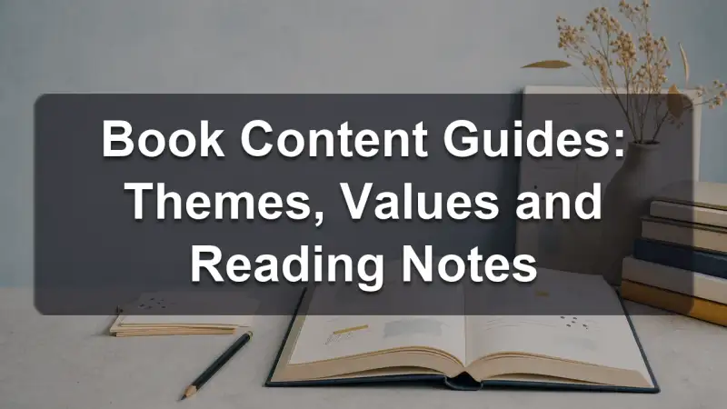 Book content guides by theme and value