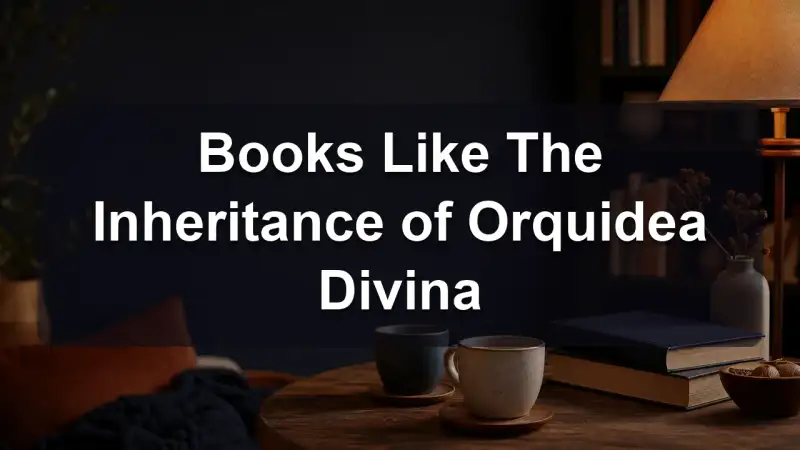 Books recommended for readers who loved The Inheritance of Orquidea Divina