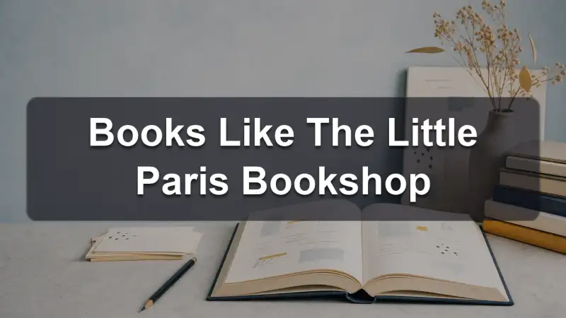 Books like The Little Paris Bookshop