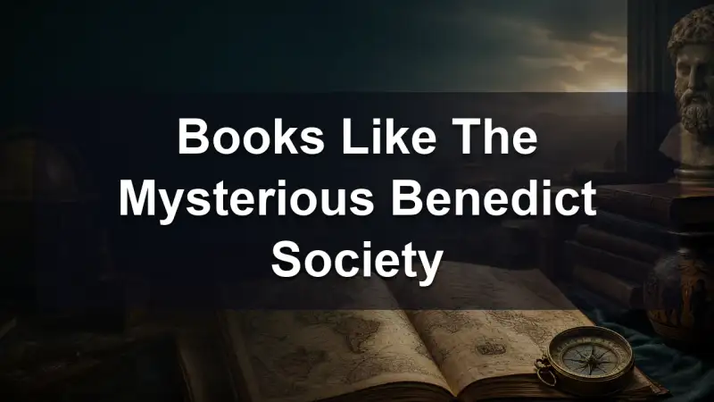 Books like The Mysterious Benedict Society
