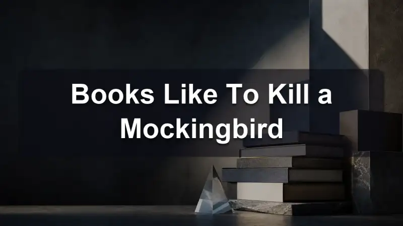 Books like To Kill a Mockingbird
