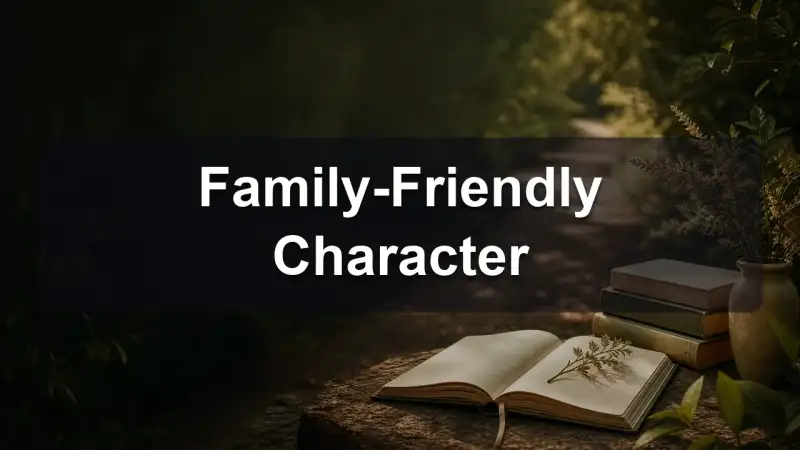Family reading a storybook together at home
