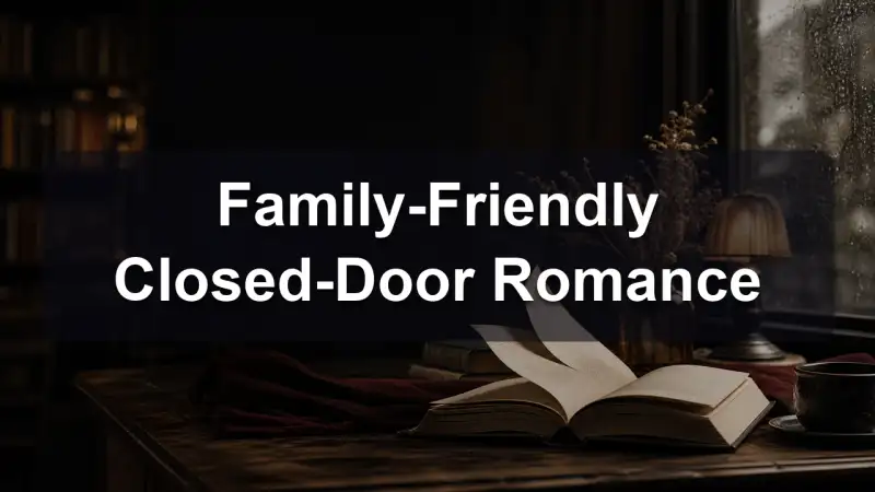 A family sharing closed-door romance books