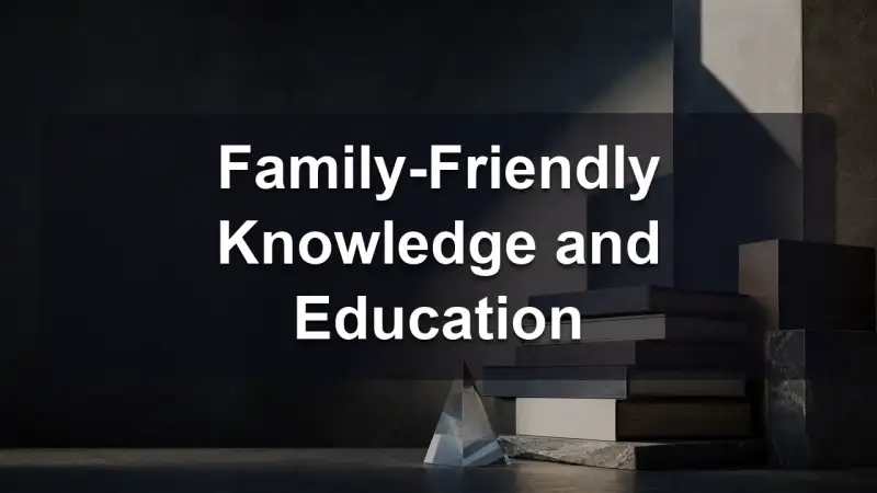 A family reading books about learning together