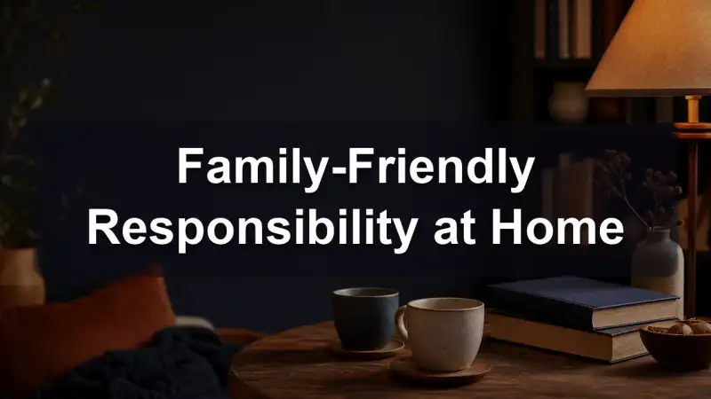 Family-friendly books about responsibility at home