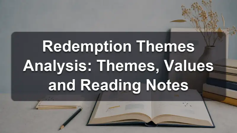 Redemption themes analysis by theme and value