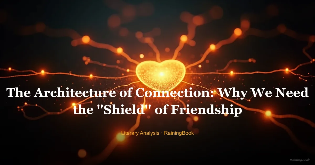 The Architecture of Connection: Why We Need the 'Shield' of Friendship