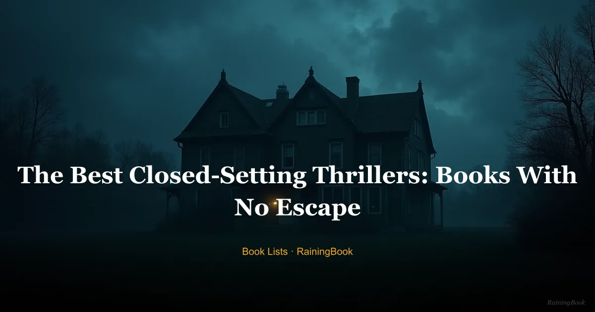 The Best Closed-Setting Thrillers: Books With No Escape