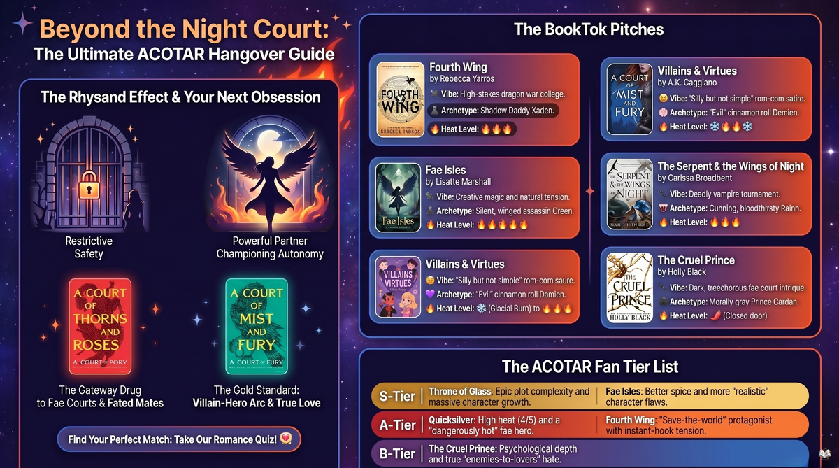 The ACOTAR Hangover Cure: Your High-Energy Romantasy Reading List