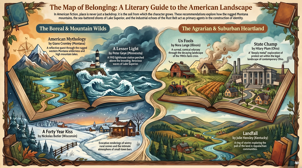 American Sense of Place: Literary Guide Visual