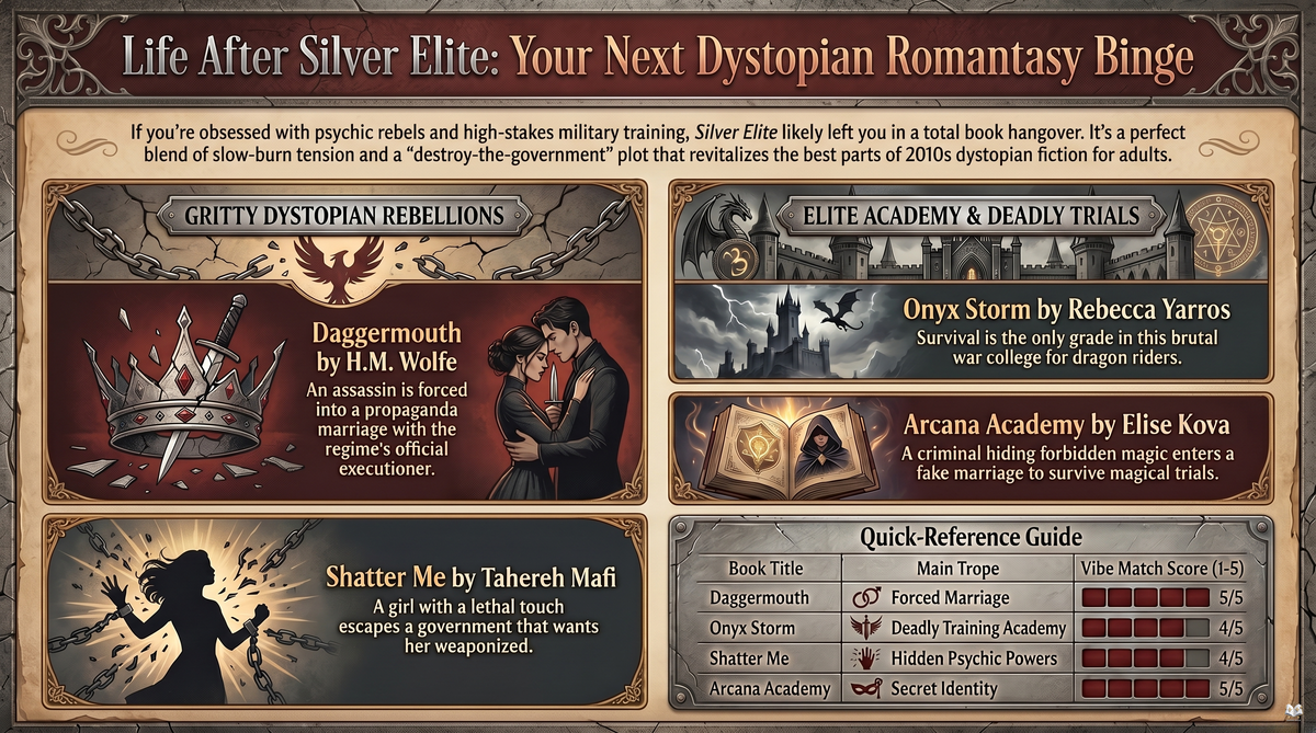 Silver Elite Read-Alikes — Visual Guide