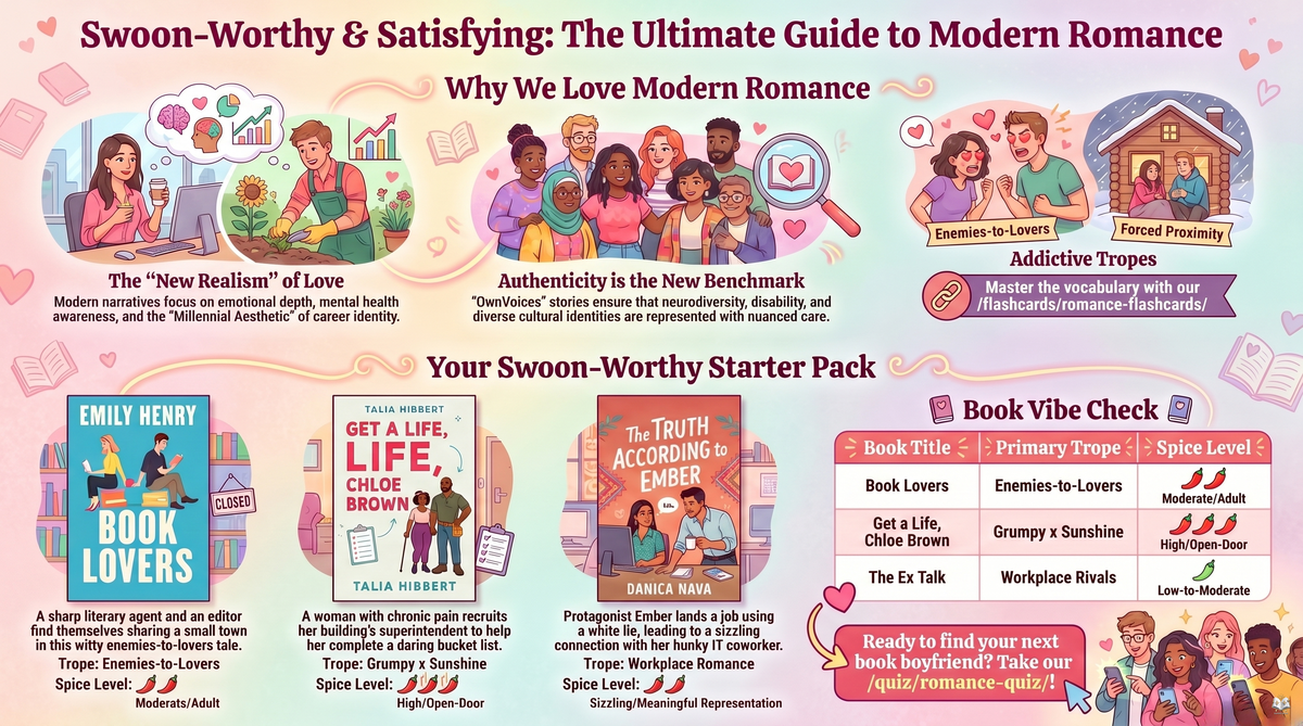 Romance Tropes & Happily Ever Afters — Visual Guide